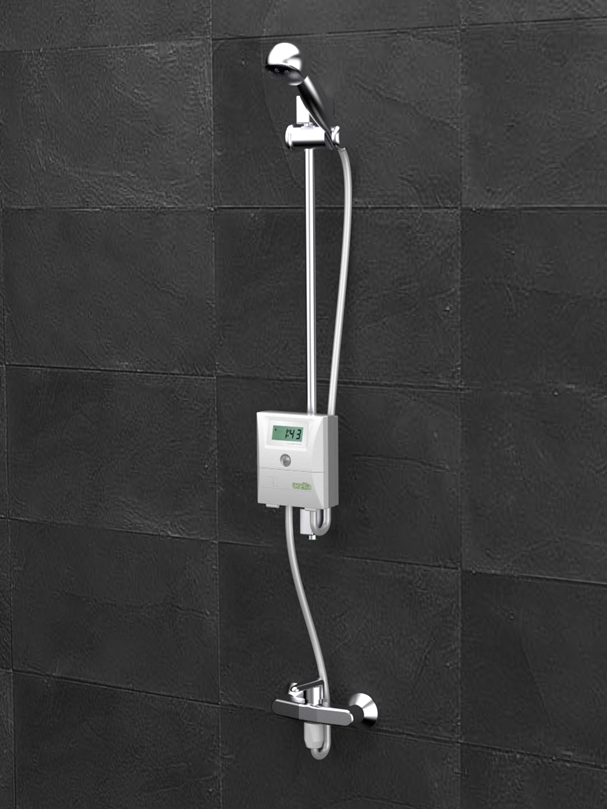 shower timer with shut off for aerothermics